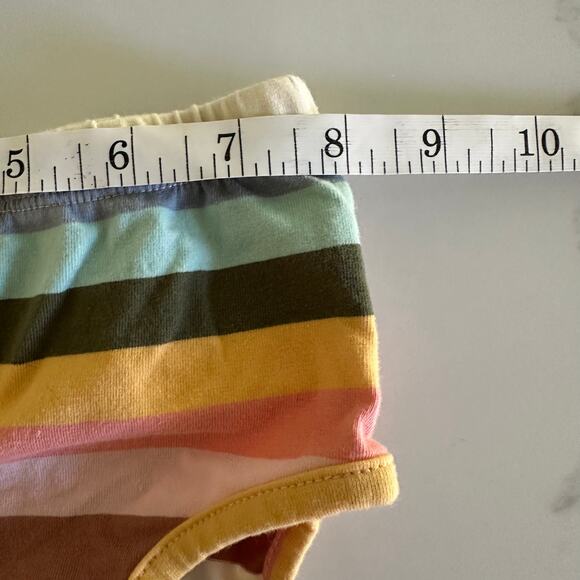 Hanna Anderson Multicolor Striped Dress & Bloomer Size 12-18 Month - Picture 7 of 9